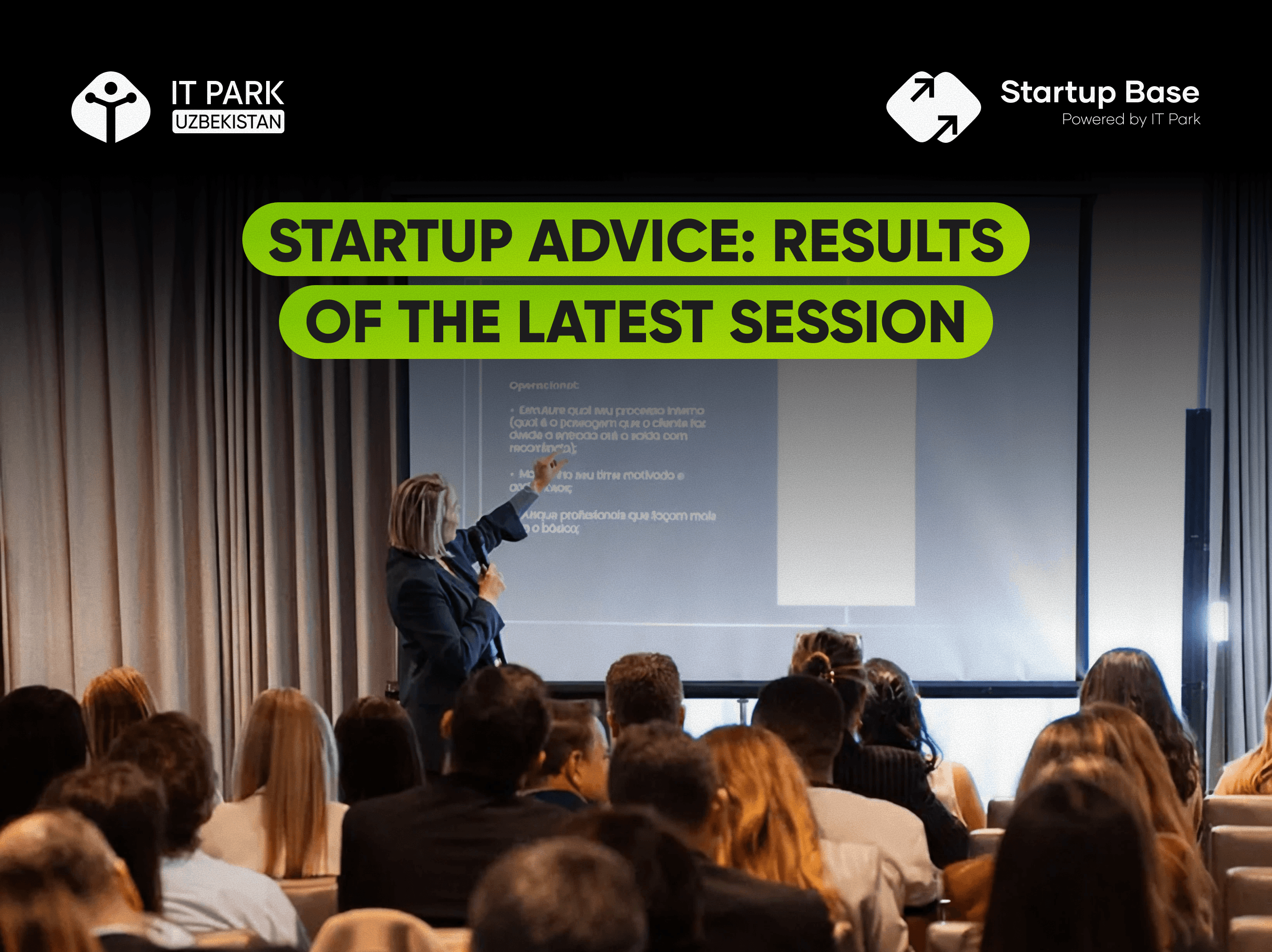 Startup Advice: Uchrashuv natijalari