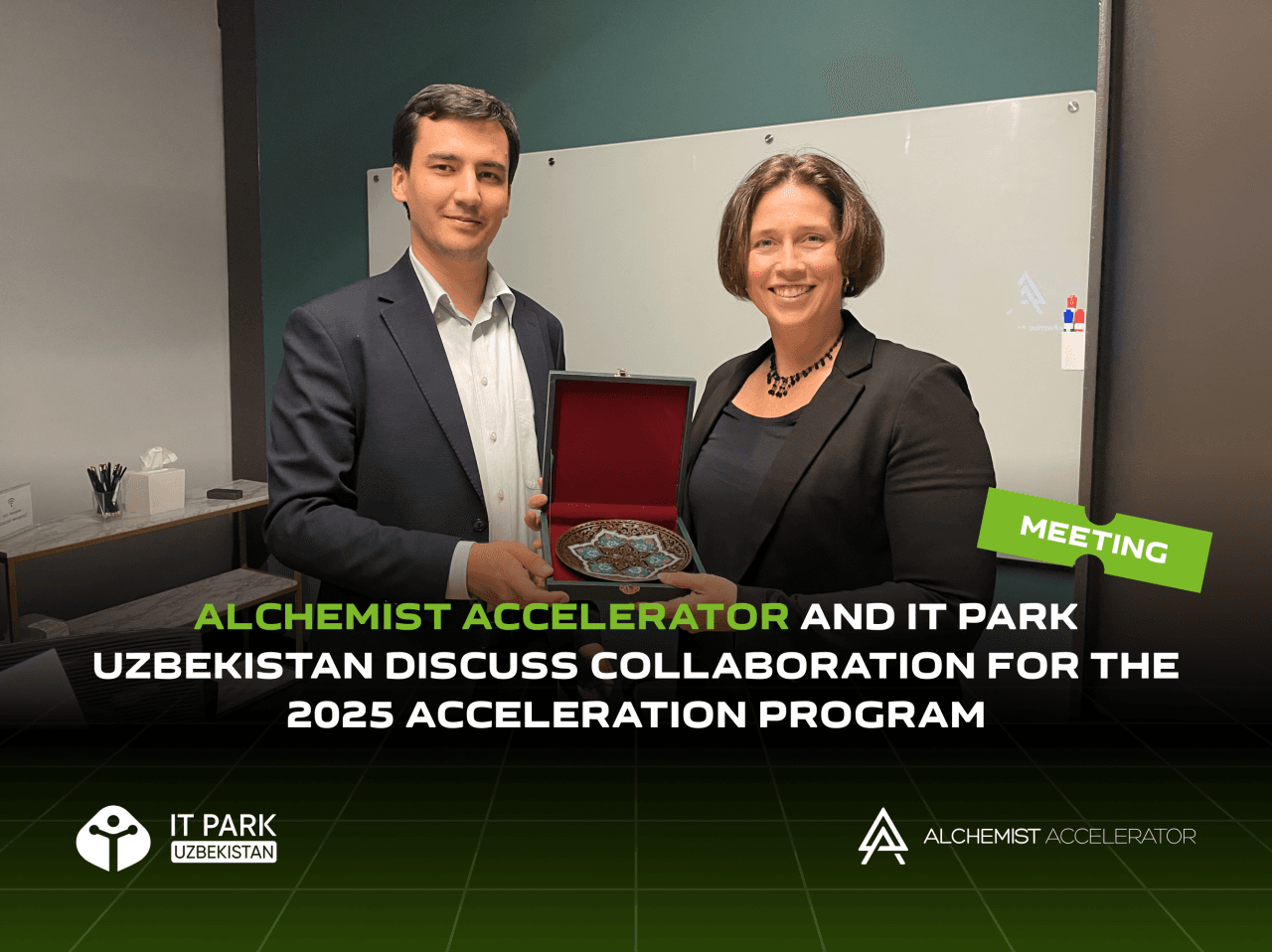 Alchemist Accelerator and IT Park Uzbekistan Acceleration