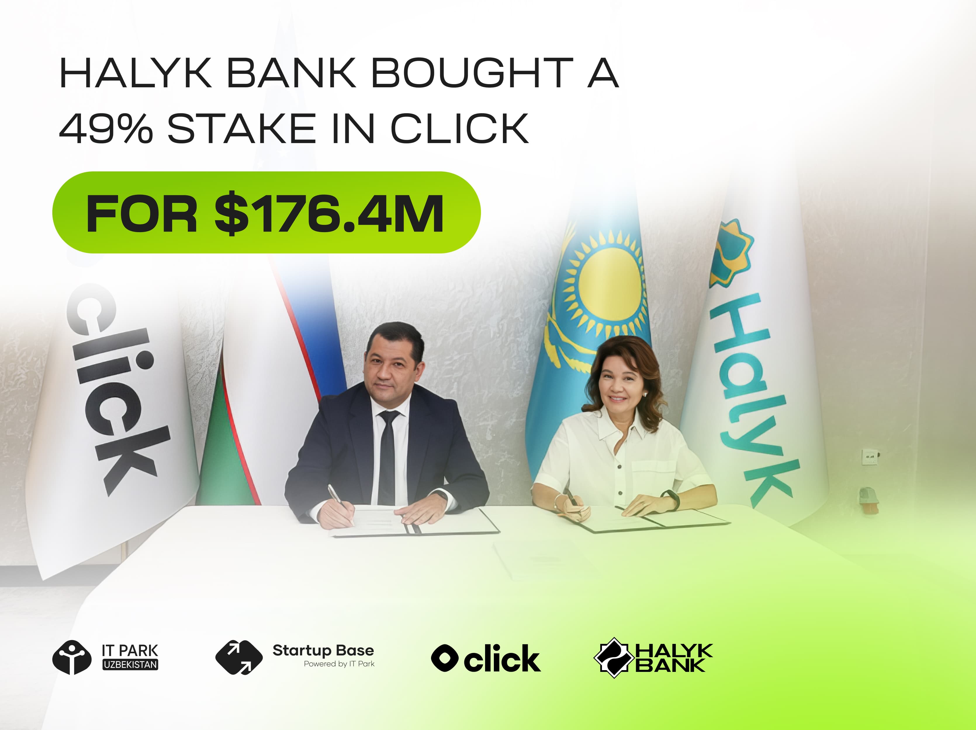Click va Halyk Bank strategik hamkorlikni e’lon qiladi: Tenge Bank bitimning asosiy bo‘g‘iniga aylanadi