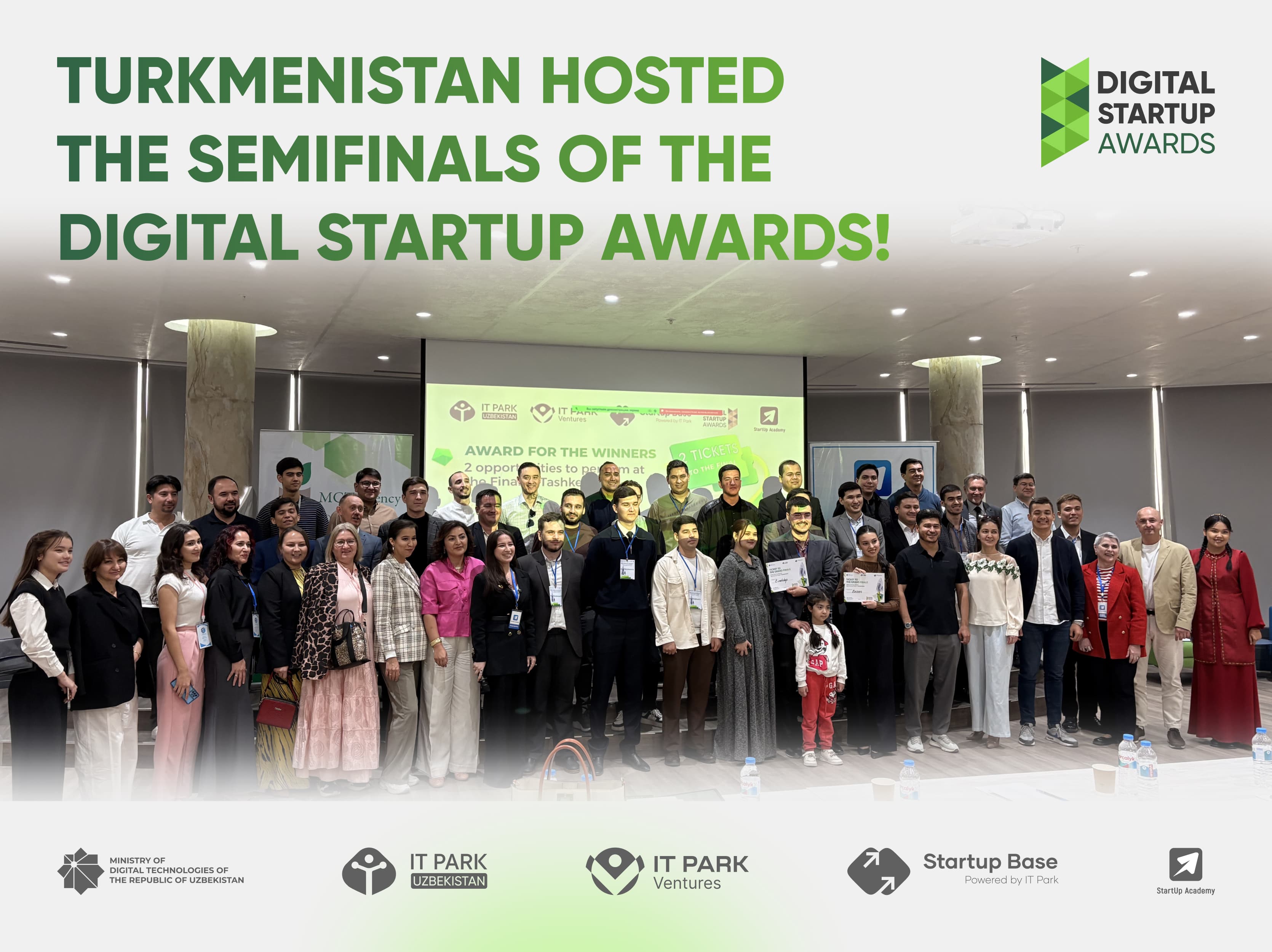 The semifinals of the Digital Startup Awards took place in Turkmenistan