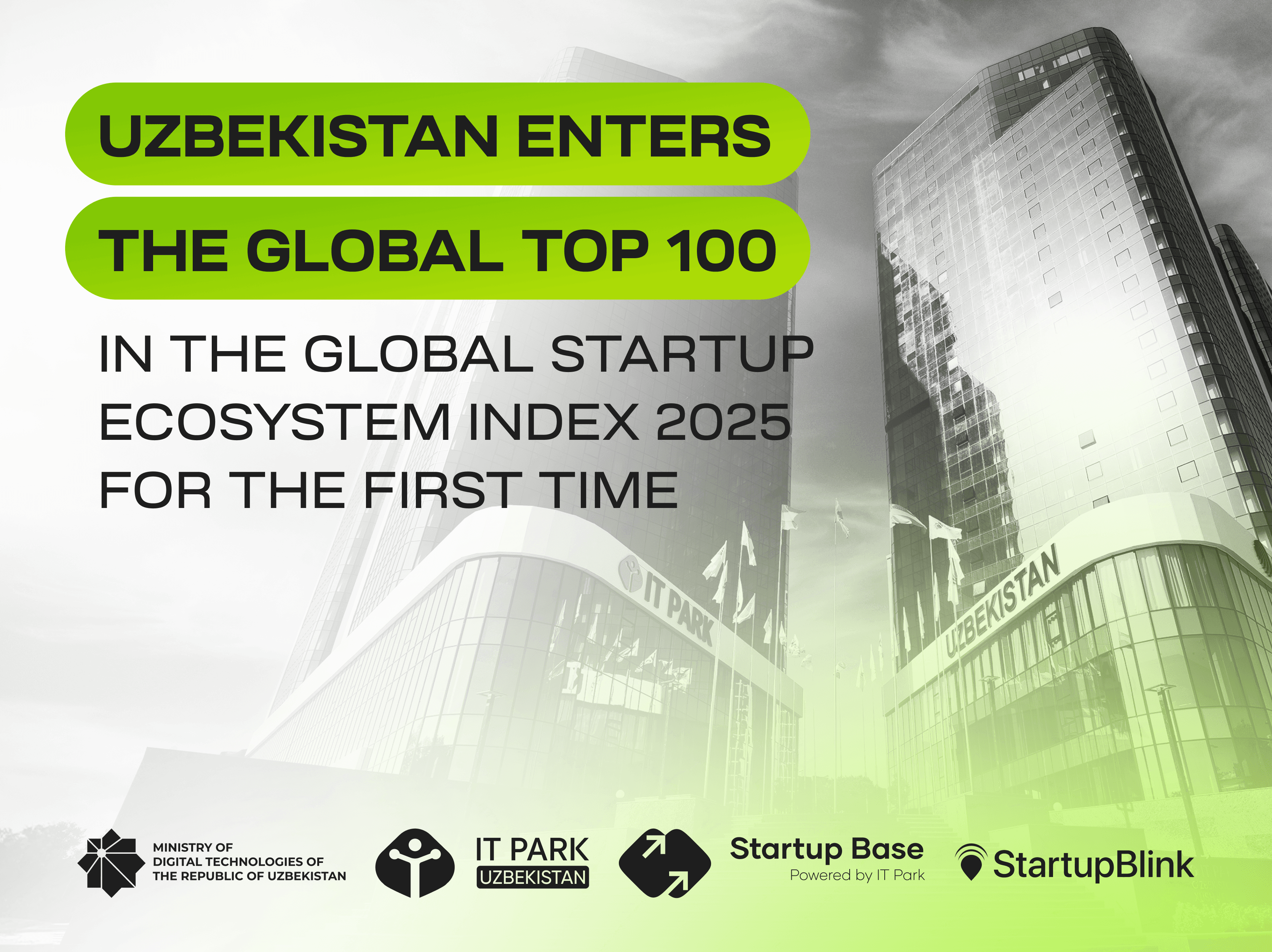 Uzbekistan Enters the Global Top 100 in the Global Startup Ecosystem Index 2025 for the First Time