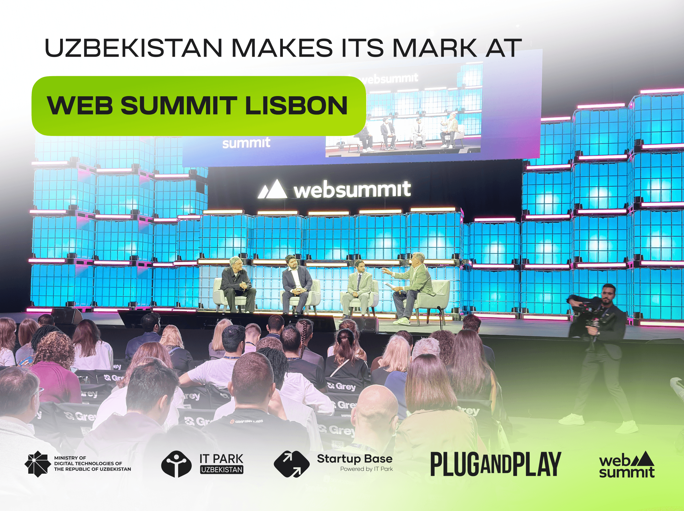 O‘zbekiston Web Summit Lisbon'da ishtirok etdi