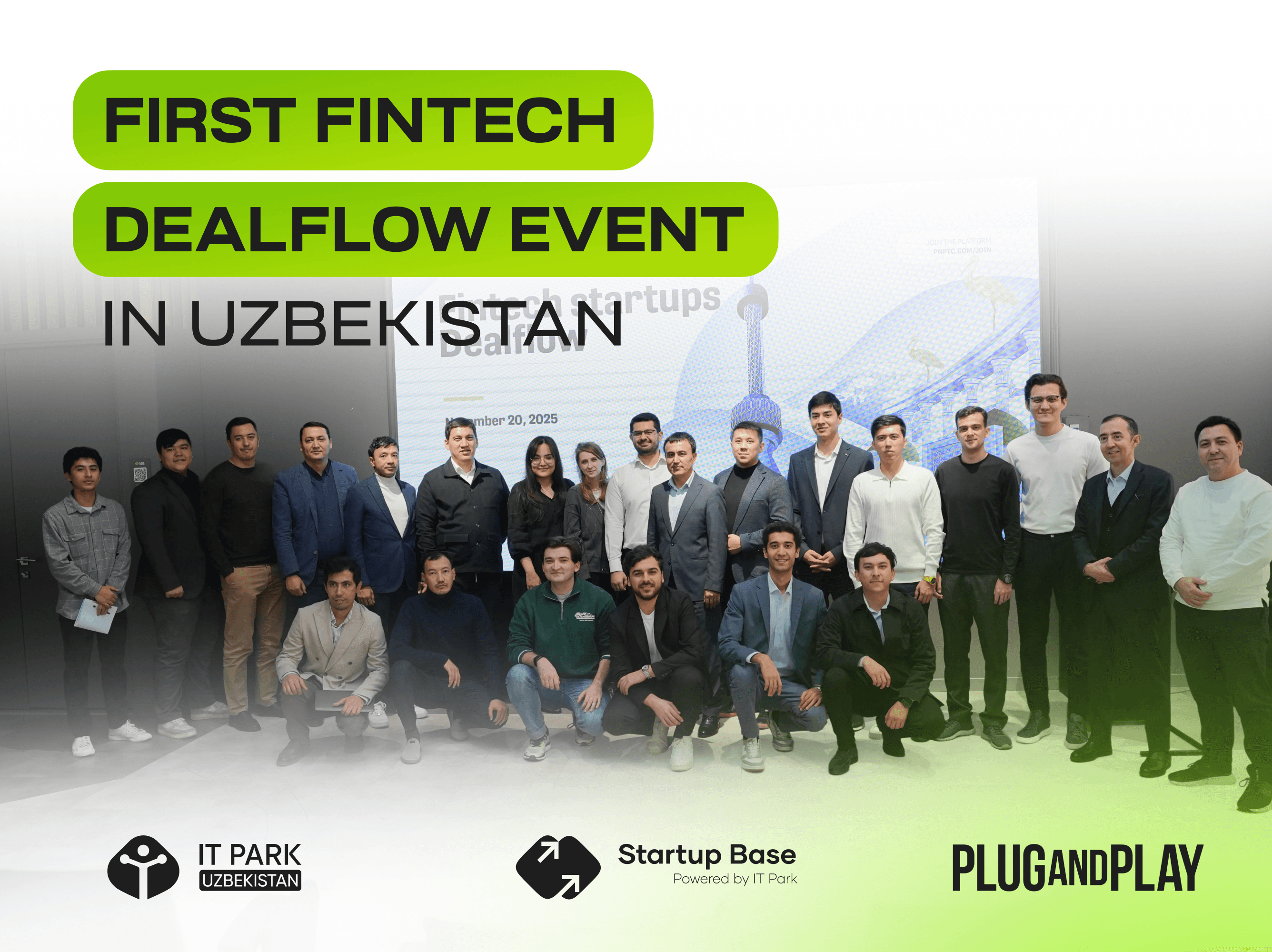O'zbekiston birinchi korporativ fintech dealflow tadbirini ishga tushirdi