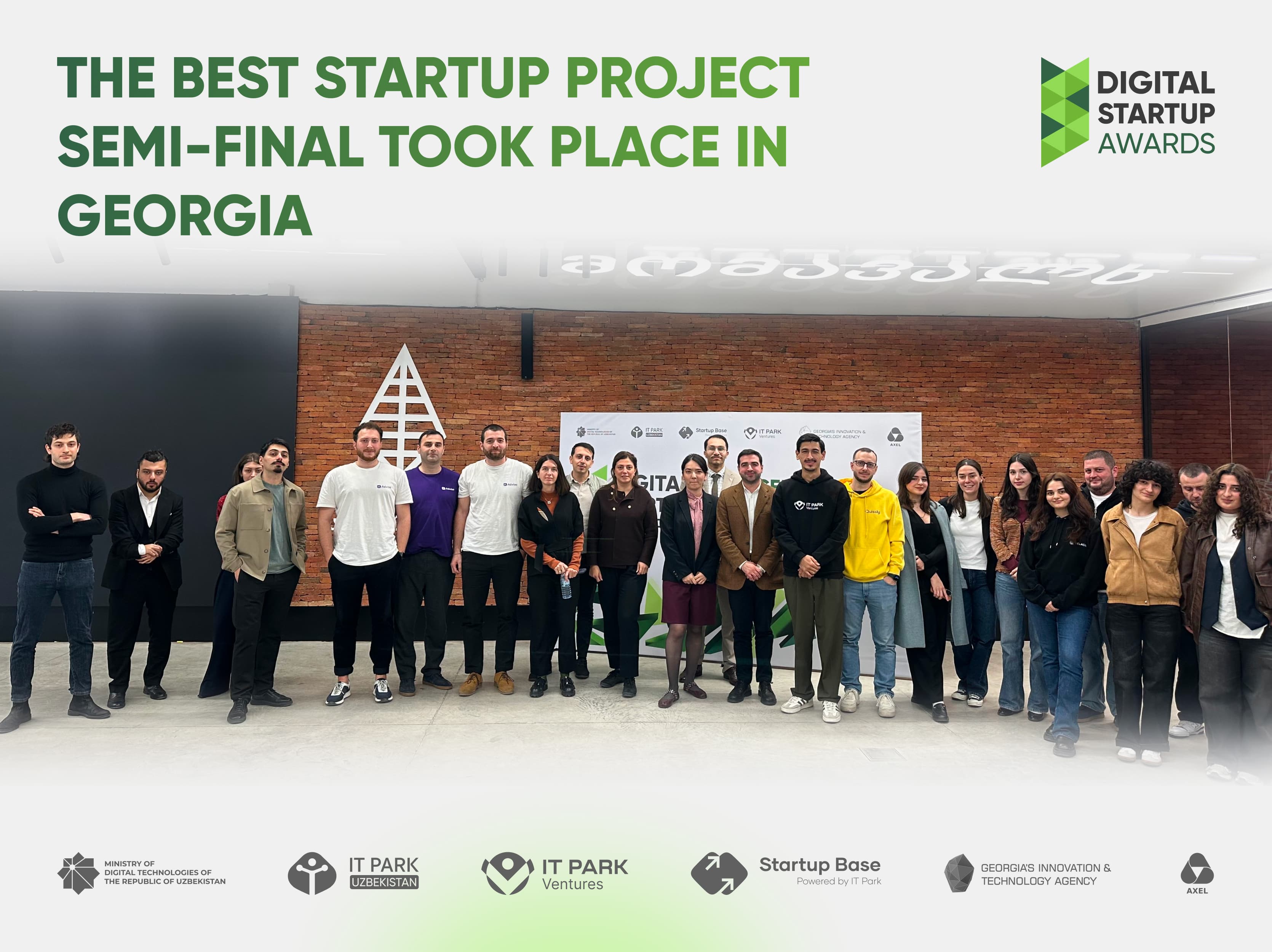 Gruziyada Best Startup Project yarim finali bo‘lib o‘tdi