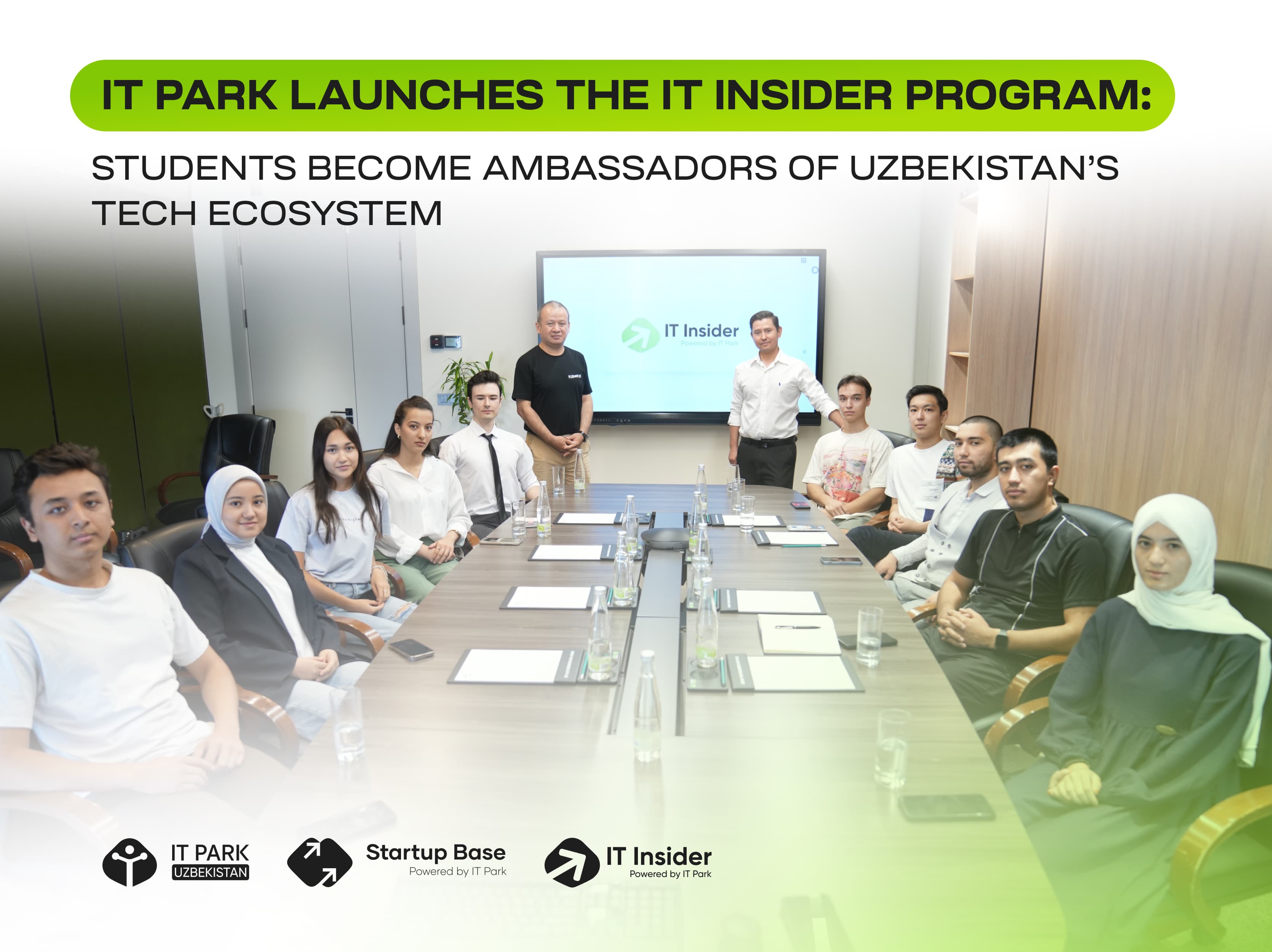 IT Park запустил программу IT Insider: студенты становятся амбассадорами техно экосистемы Узбекистана