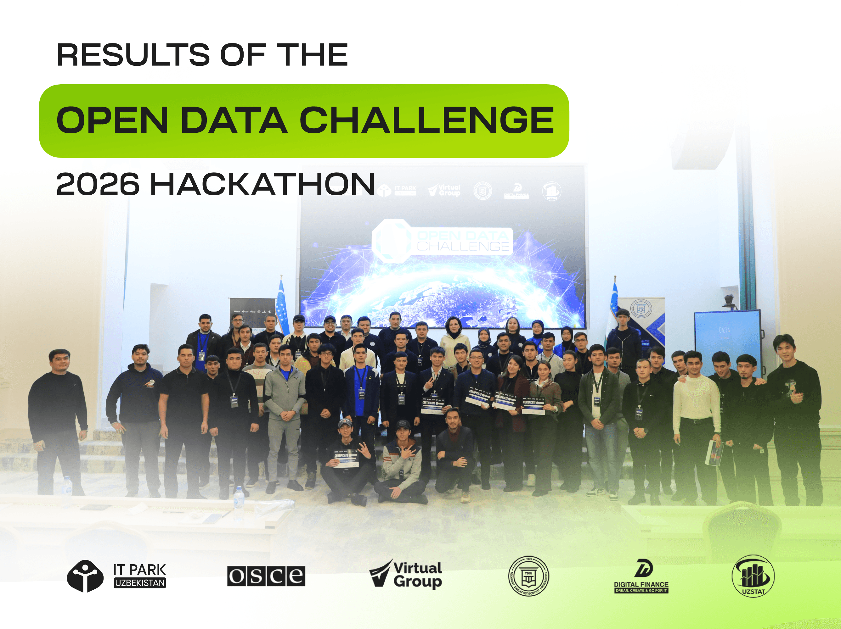 Results of the Open Data Challenge 2026 Hackathon