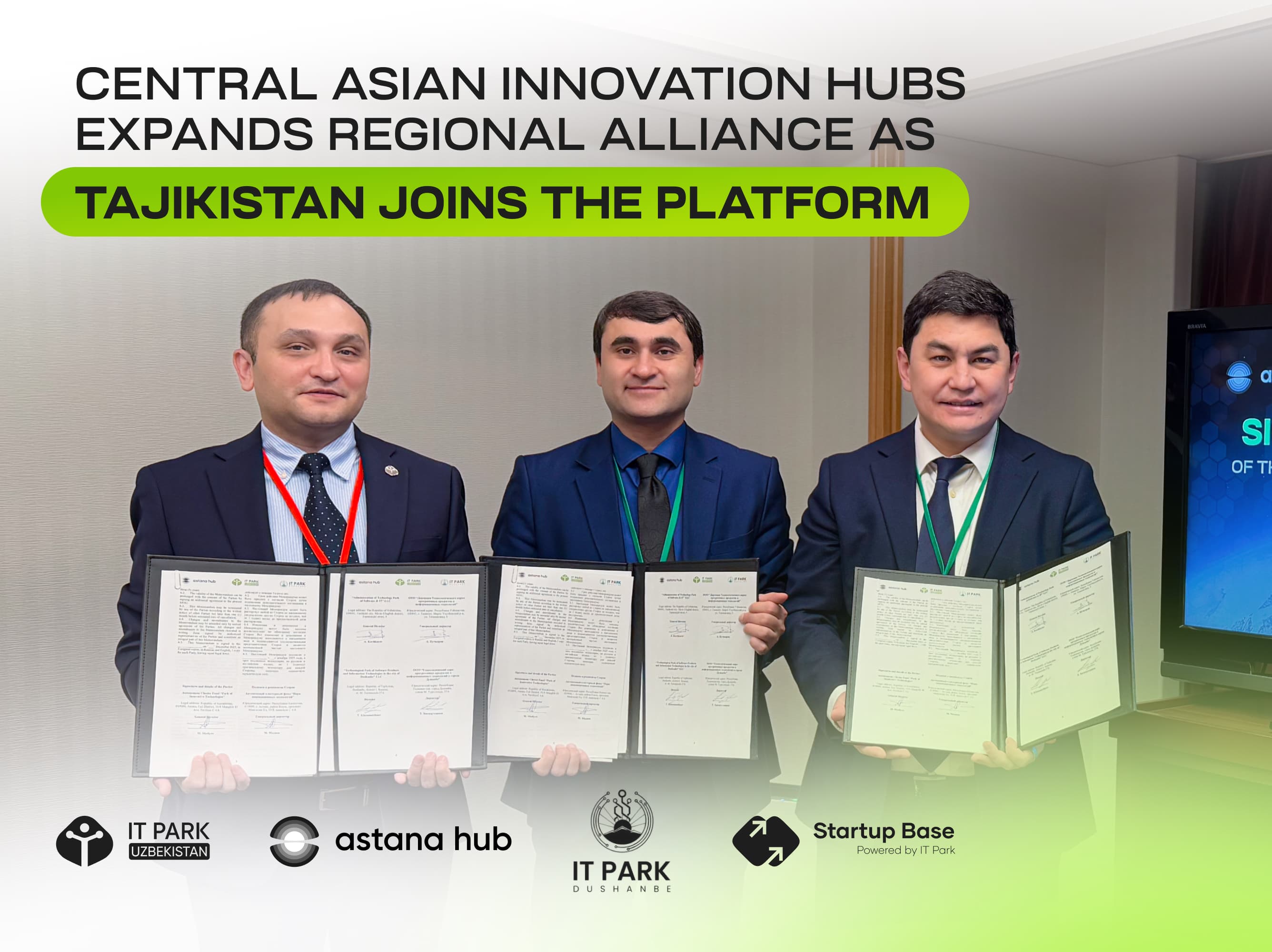 Central Asian Innovation Hubs Expands Regional Alliance as Tajikistan Joins the Platform