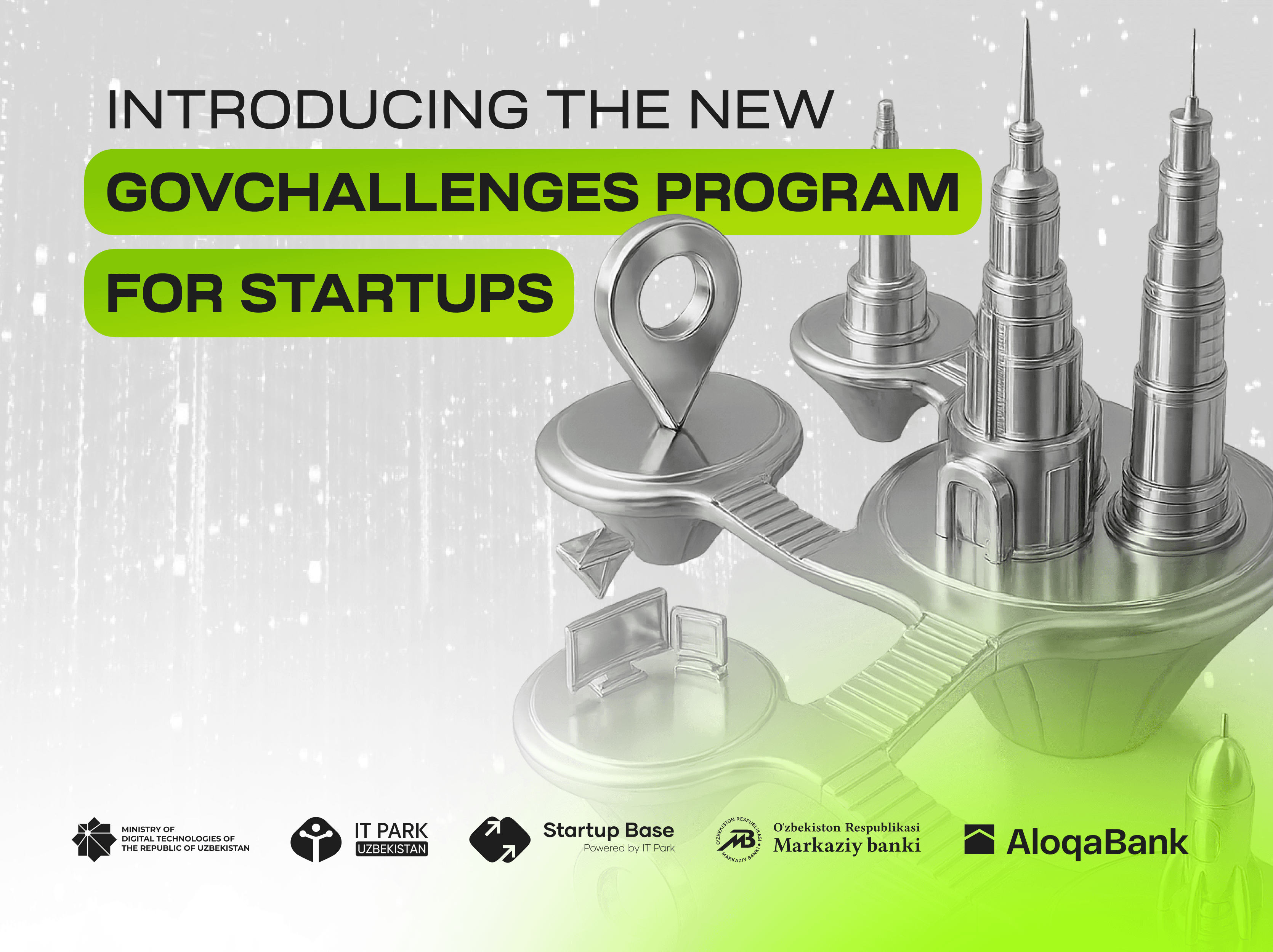 IT Park Uzbekistan has launched GovChallenges on Startupbase, a new program for introducing technology into government structures.