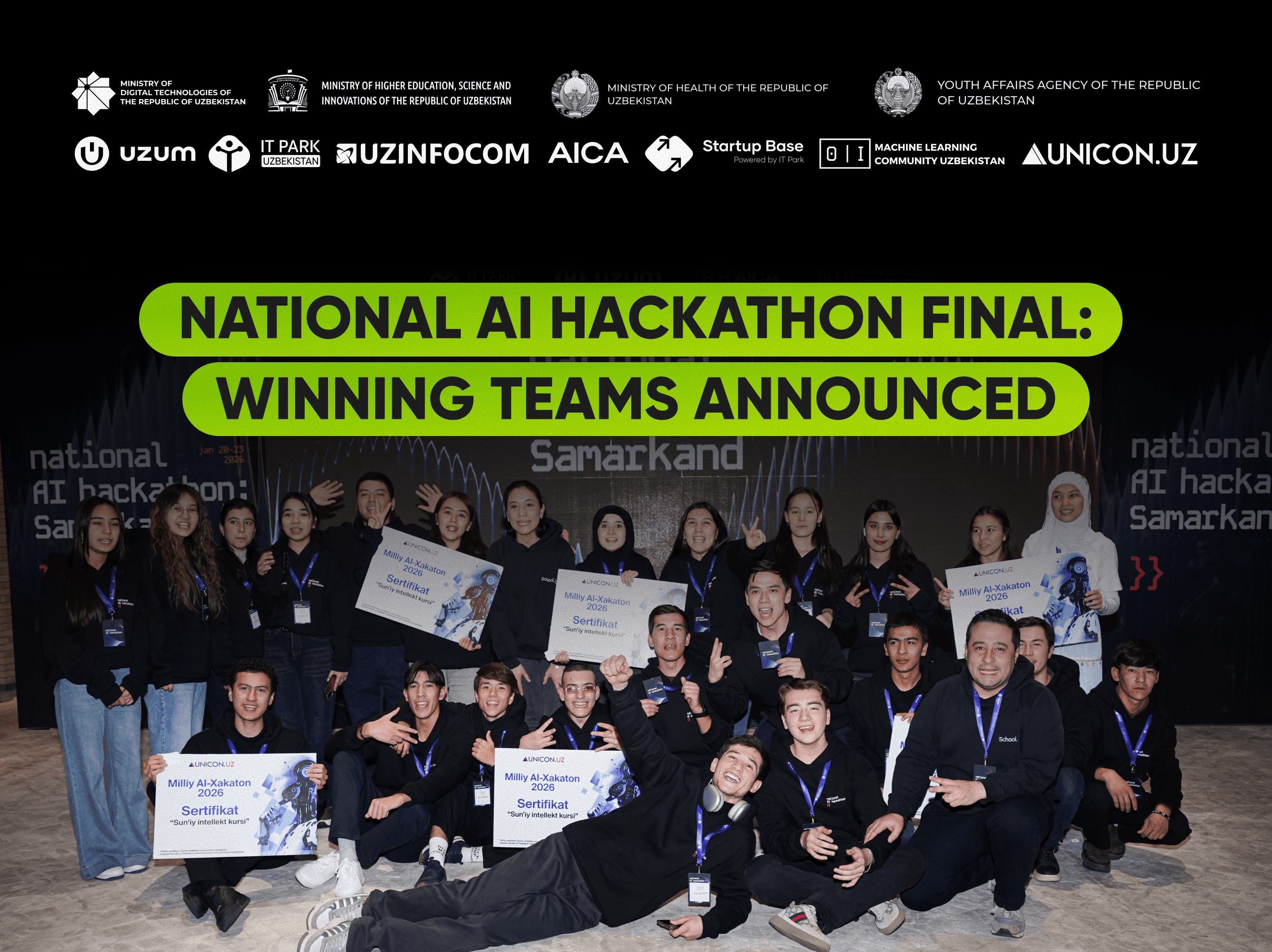 National AI Hackathon Final: Winning teams announced